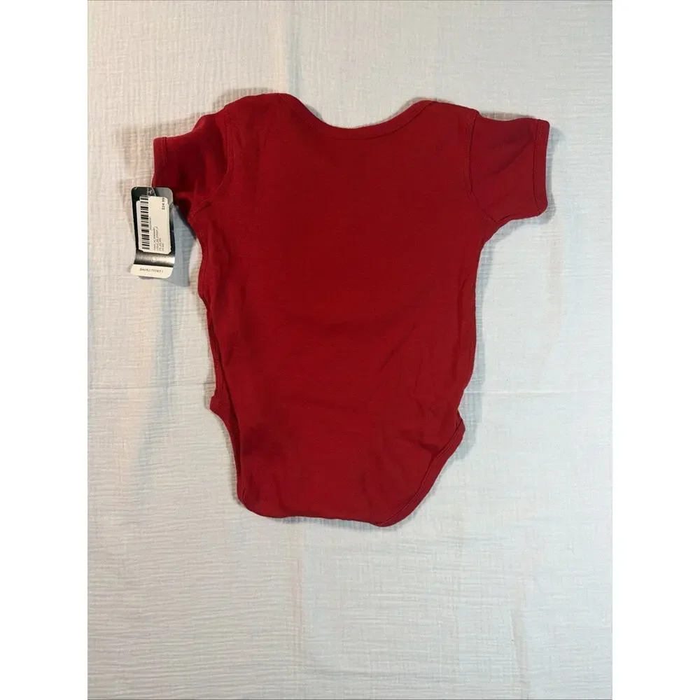 Outerstuff WNBA Mystics Baby Bodysuit One-Piece 24M Red Short Sleeve Snap